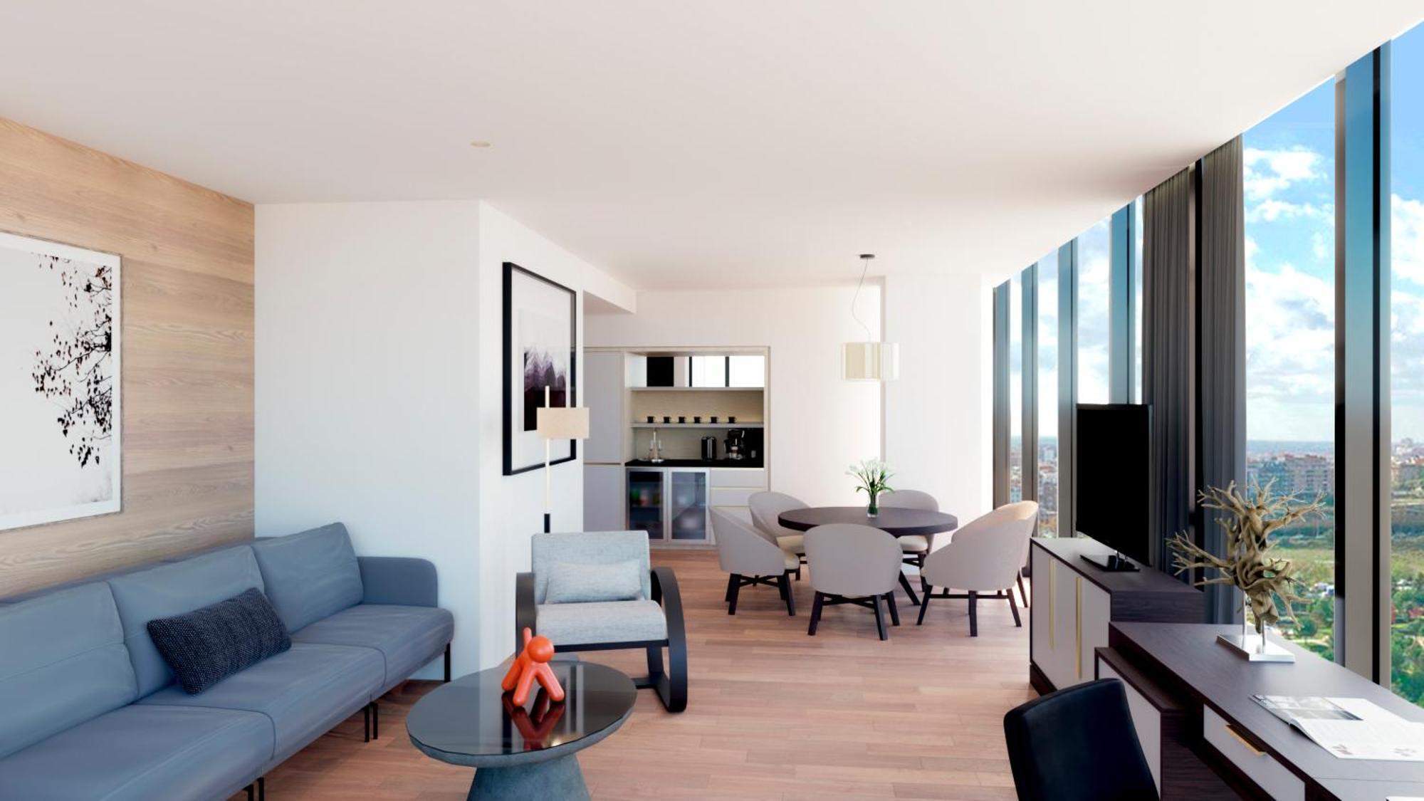 Torre Melina, A Gran Melia Hotel Barcelona Exteriér fotografie Interior of a typical apartment